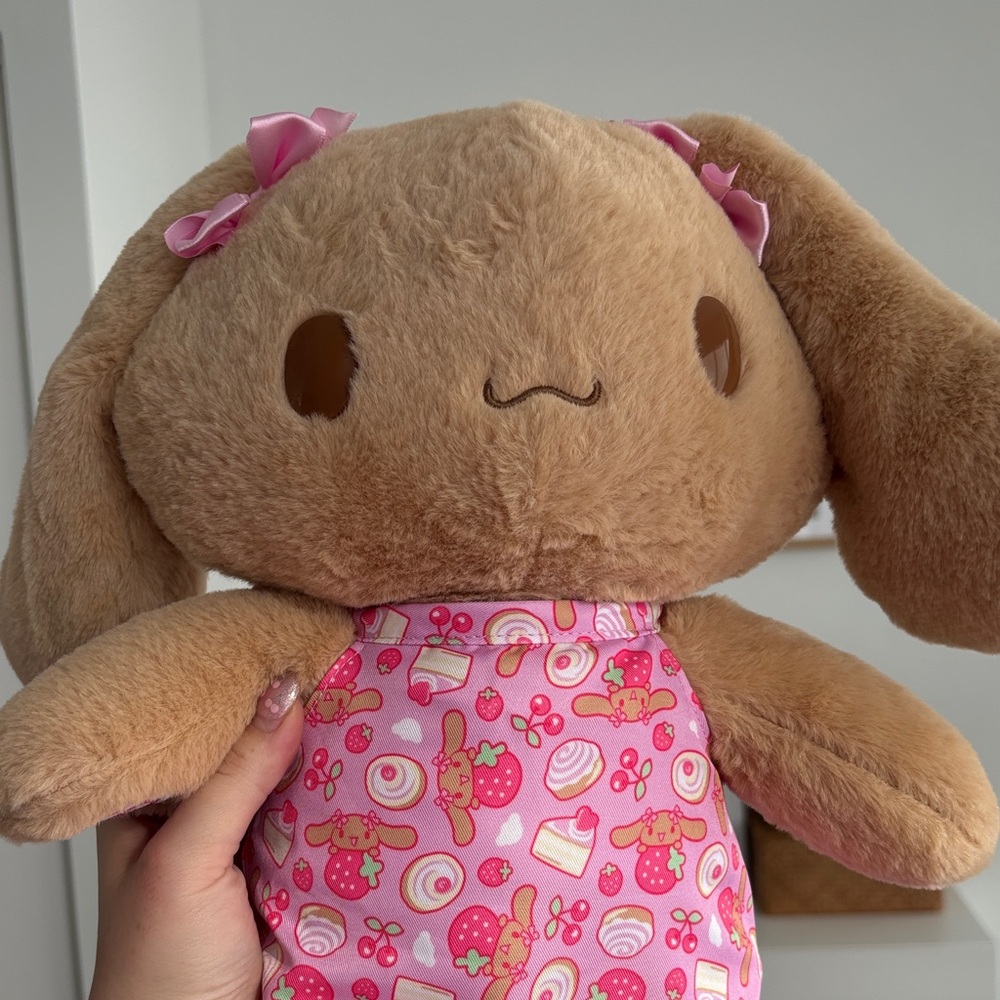 Mocha Sanrio Plush Bunny BuildaBear NEW